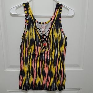 NWT True Religion lace up tank